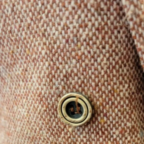 FABULOUS 3-PIECE VINTAGE TWEED SUIT 1970'S ERA - Picture 3 of 11